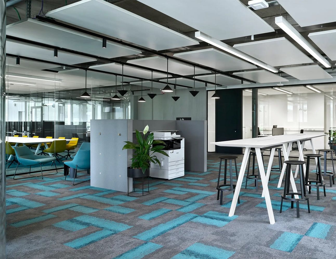 Funktionale Zonen im Open Space